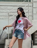 Et Out Pocket Denim Shorts