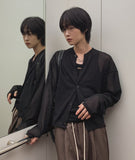 Ken Summer See-Through Warmer Cardigan