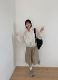 Olben Summer Flower Hood Wind Jumper