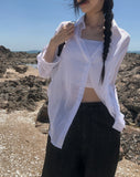 [A/M] Healing Basic Slim Fit Summer Shirt