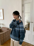 Santo Round Nordic Knit