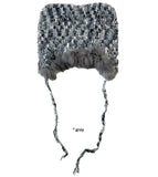 KITTY STRAP KNIT BEANIE