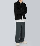 Ripple Knit Zipup