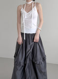 Illif Ruffle Scarf Sleeveless