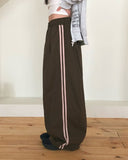 Choking Track Banding Strap Wide-Fit Training Long Pants