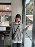 [BAONHAUS] Pimoe Half Zip-up Anorak Over Sweatshirt