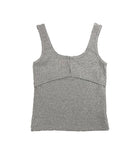 Rare Hook Bustier Ribbed Sleeveless