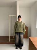 Supin cable round knit