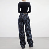 Lully Printed String Pants