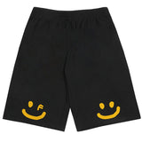 Back Drawing Smile Bermuda Training Shorts