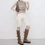 Mijeune Fringe Sleeveless Knitwear