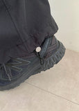 Volant Nylon Cargo Skirt Pants