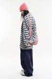 Shade collared stripe long sleeve