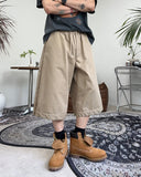Weave Reverse Patch Bermuda Shorts