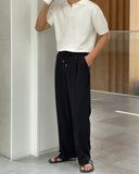 Summer Banding Semi-Wide Slacks