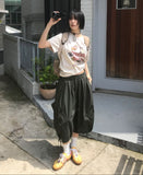 DIAGONAL POCKET BERMUDA PANTS