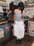 Nahisi Dot Shirring Sleeveless