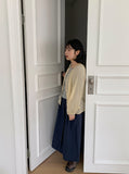 Calan Cotton Banding Long Skirt