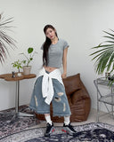 Hadou U-neck High Density T-shirt