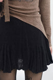 Martina lace frill skirt