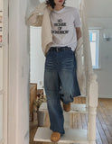 Bolide Washing Baggy Denim Pants