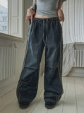 Tern line denim parachute pants
