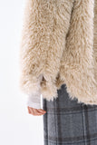 Marie light fur jacket