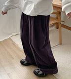 Bantree pin tuck line banding pants