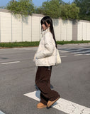 Camping Wide Winter Brushed Cotton Pants