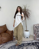 Lopen Pigment Balloon Cargo Pants