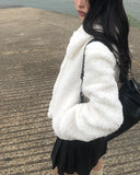 [Belt SET] Tizen Wool Pleated Skirt