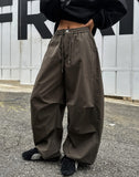 Nuts Balloon Nylon Parachute Pants