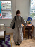 Key Dance Nylon Parachute Banding Cargo Wide Pants