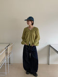 [unisex] Riove Raw Denim Wide Pants
