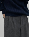 Weather Wool Wide Slacks