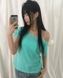 Verom Lace Short Sleeve T-shirt