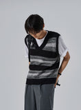 Stripe Mix Vest