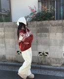 [Mink Lining] Kise Pintuck Wide Brushed Long Pants