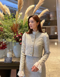 Kisuel Puff Tweed Jacket