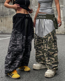 Steer Two-Tone Military Cargo Pants