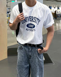 University over T-shirt