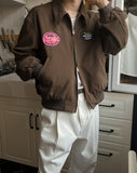 Letra Patch Blouson