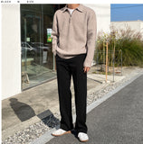 Gurkha belt semi-wide slacks