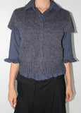FRILL CHECK SHIRT