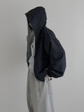 (Unisex) Duty Reversible Nylon Hood Zip-Up