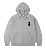 [UNISEX]Small OF Rabbit Hood Zip-Up