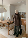 Runid quilted wool hood coat - Wool 50