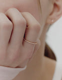 Truly Essence 14K Full Pave Ring