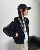 TRACK LINE HOOD ZIP-UP