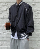 Matte varsity jacket